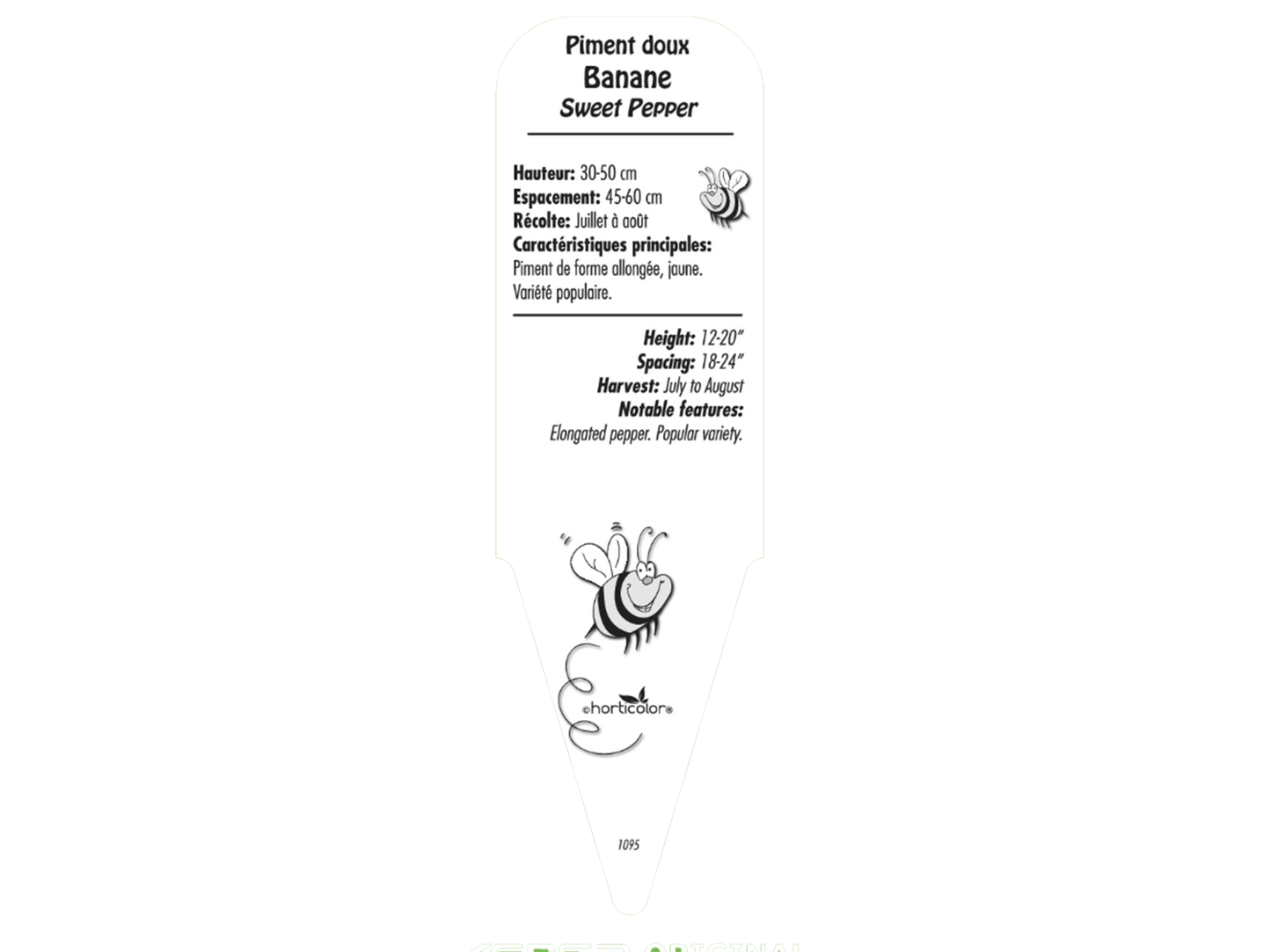 Piment doux Banane - Mon jardin en ligne