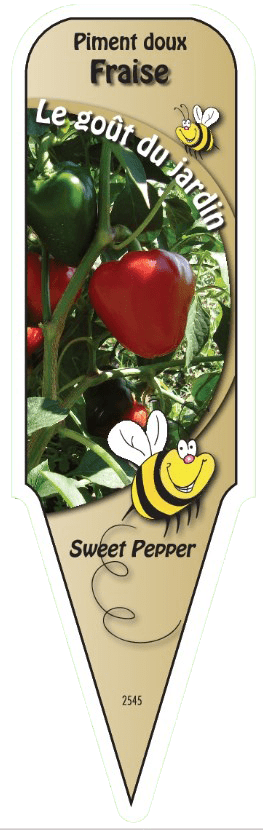 Piment doux Fraise - Mon jardin en ligne