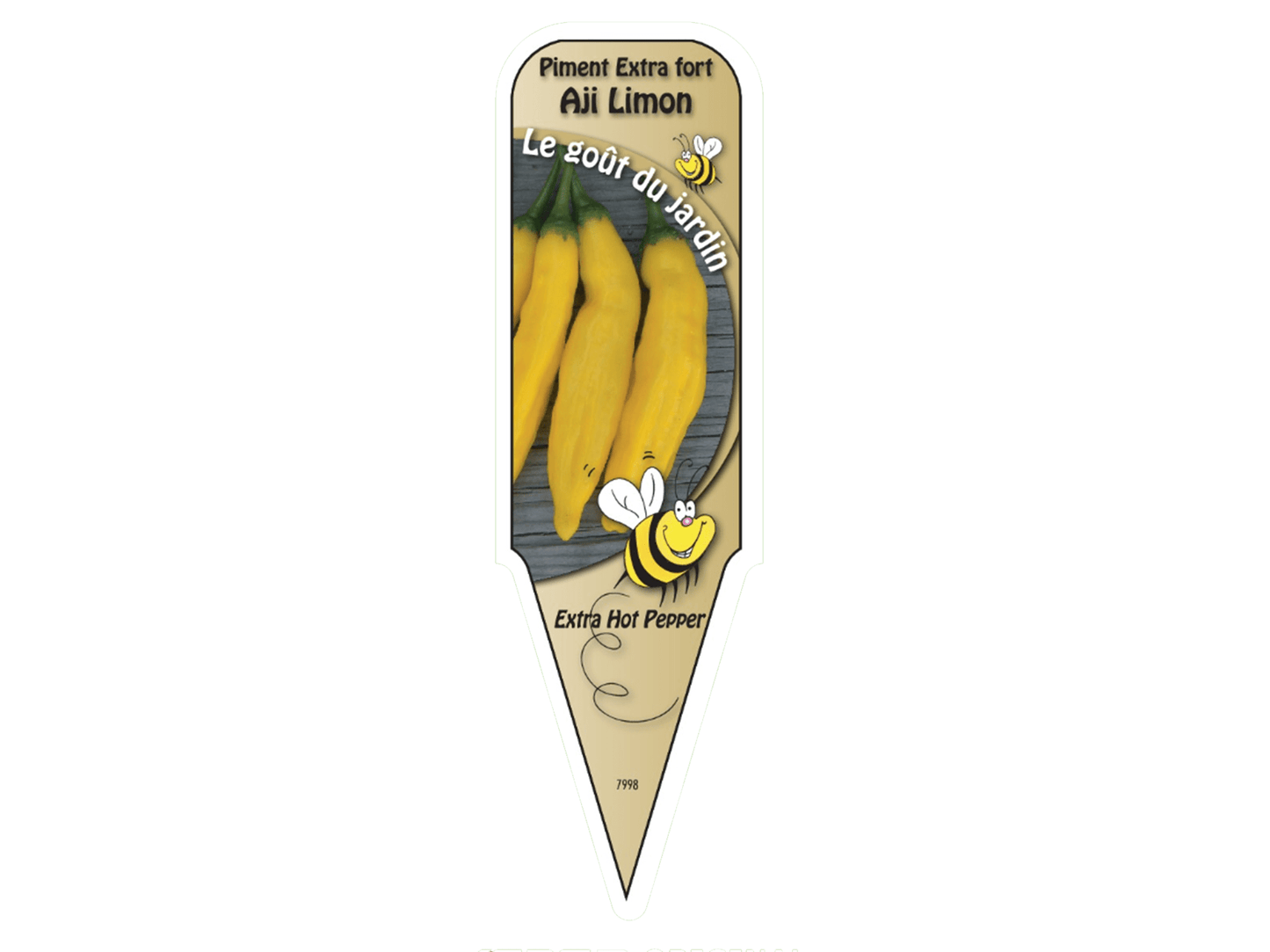 Piment extra fort Aji Lemon - Mon jardin en ligne