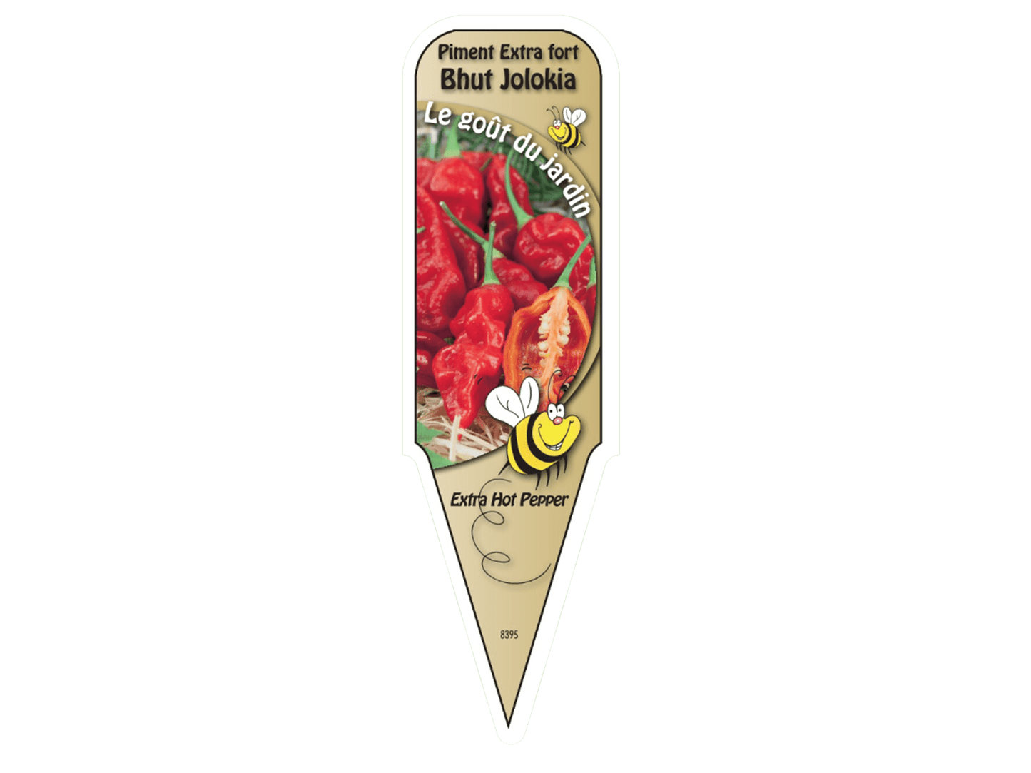 Piment extra fort Bhut Jolokia - Mon jardin en ligne
