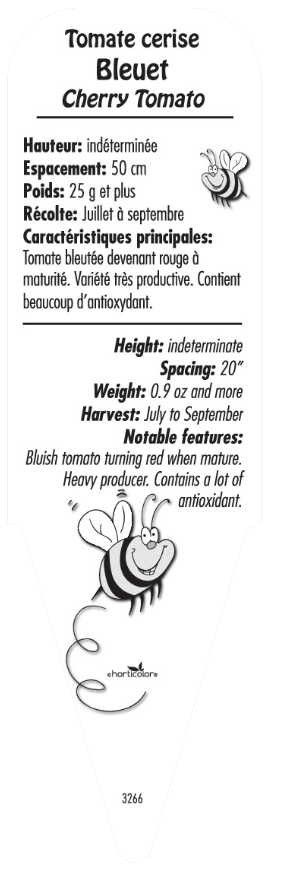 Tomate cerise Bleuet - Mon jardin en ligne