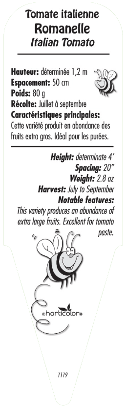 Tomate italienne Romanelle - Mon jardin en ligne