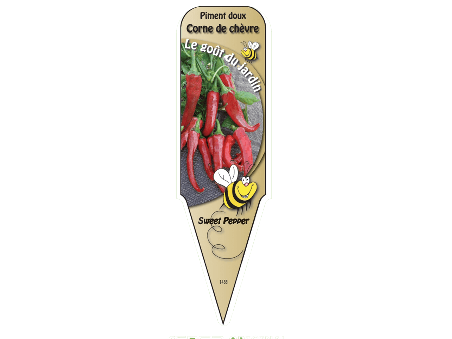 Piment doux Corne de Chèvre - Mon jardin en ligne